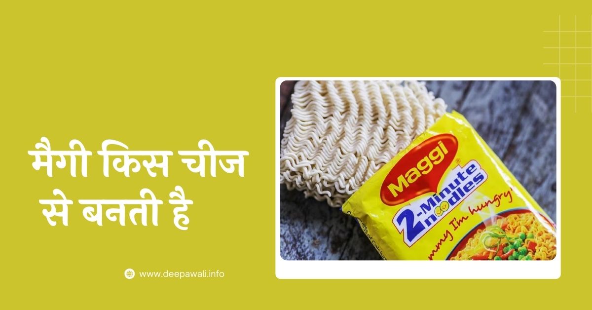 मैगी किस चीज से बनती है (Maggi Kis Se Banti Hai In Hindi) - मैगी किस चीज से बनता है (Maggi Kis Se Banti Hai)
